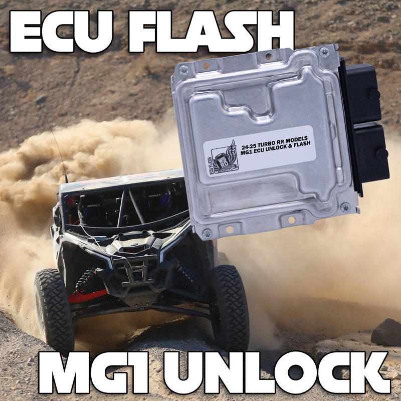 WSRD Stock Injector MG1 ECU Unlock & Flash | 2024-2025 Can-Am X3 Turbo RR (233HP-247HP)
