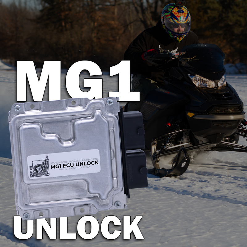 WSRD Stock Injector MG1 ECU Unlock & Flash | 2022-2026 Ski-Doo/Lynx 900R (215-225HP)