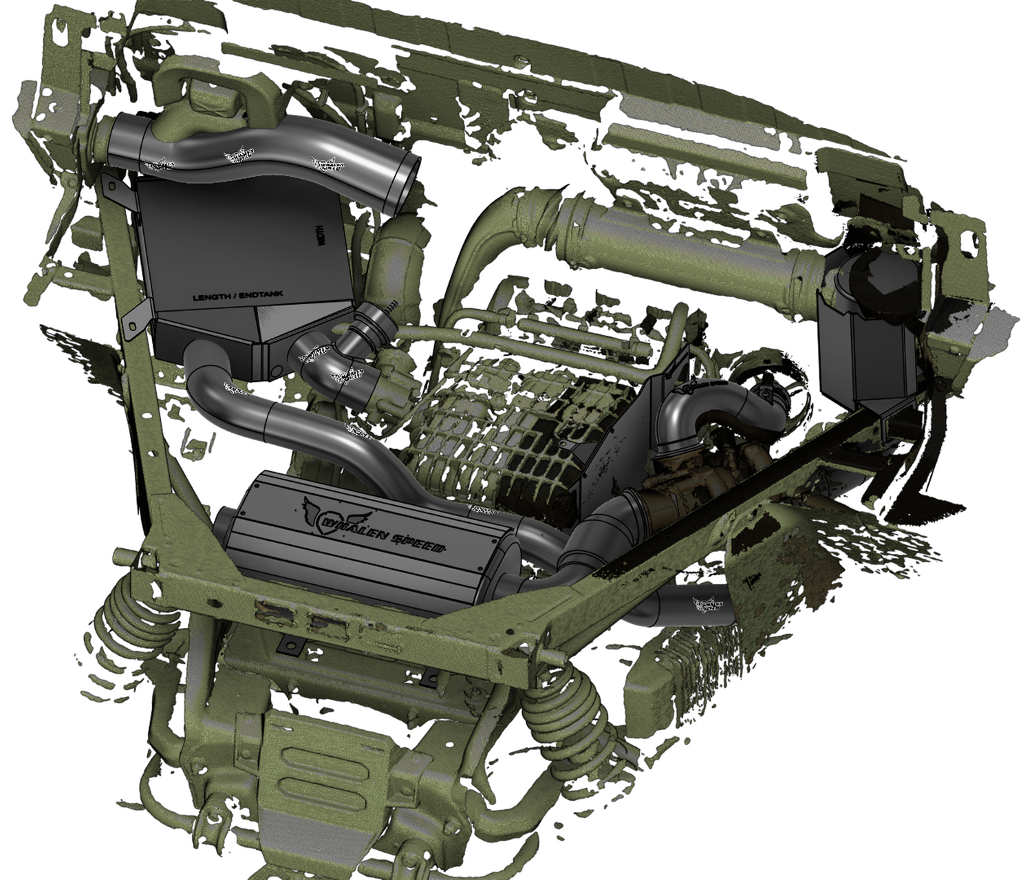 WSRD HD11 HD200 Turbo Kit