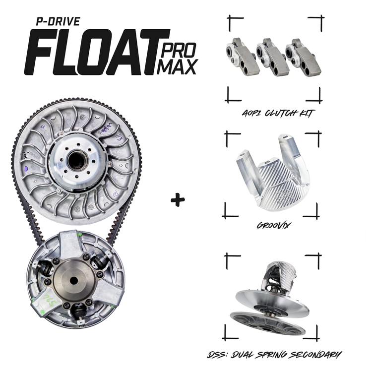 KWI Clutching P-Drive Full Float Mod | Can-Am X3