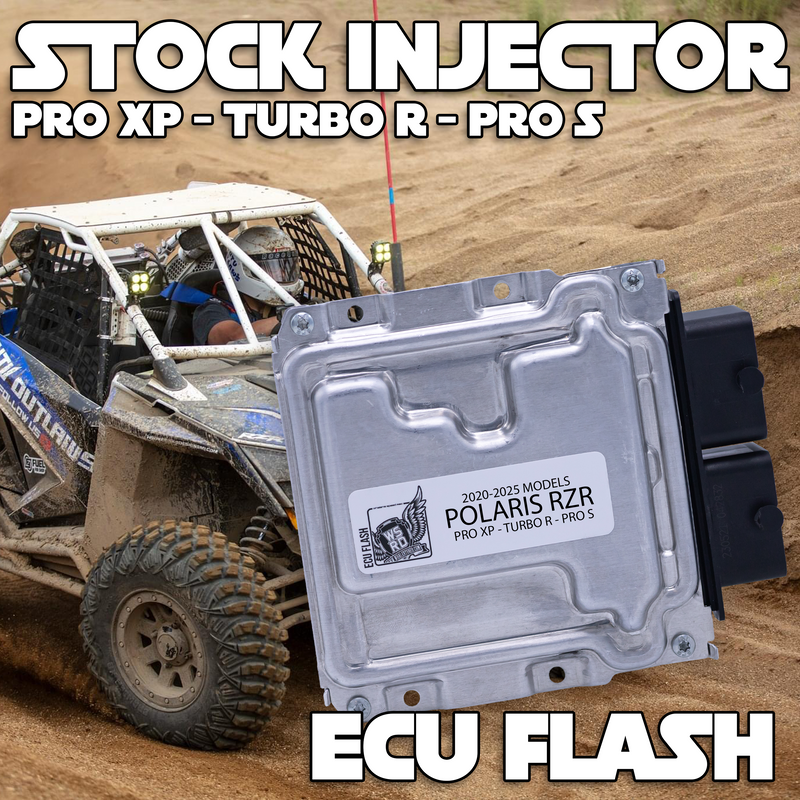 WSRD Stock Injector Stock ECU Flashes | 2020-2025 Polaris RZR Pro XP, Turbo R & Pro S
