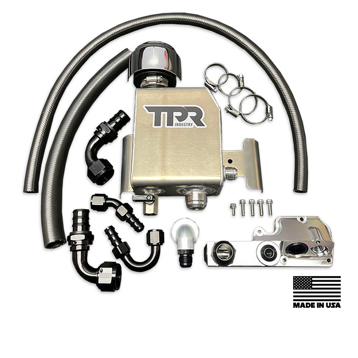 TPR Oil Breather Kit | Polaris RZR Turbo Models
