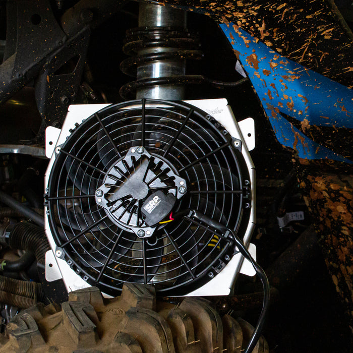 WSRD 10" Intercooler Fan Shroud & Fan Assembly | Can-Am X3